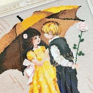 RIOLIS 1173 First Date Cross Stitch Kit NEW NOS Sealed Yellow